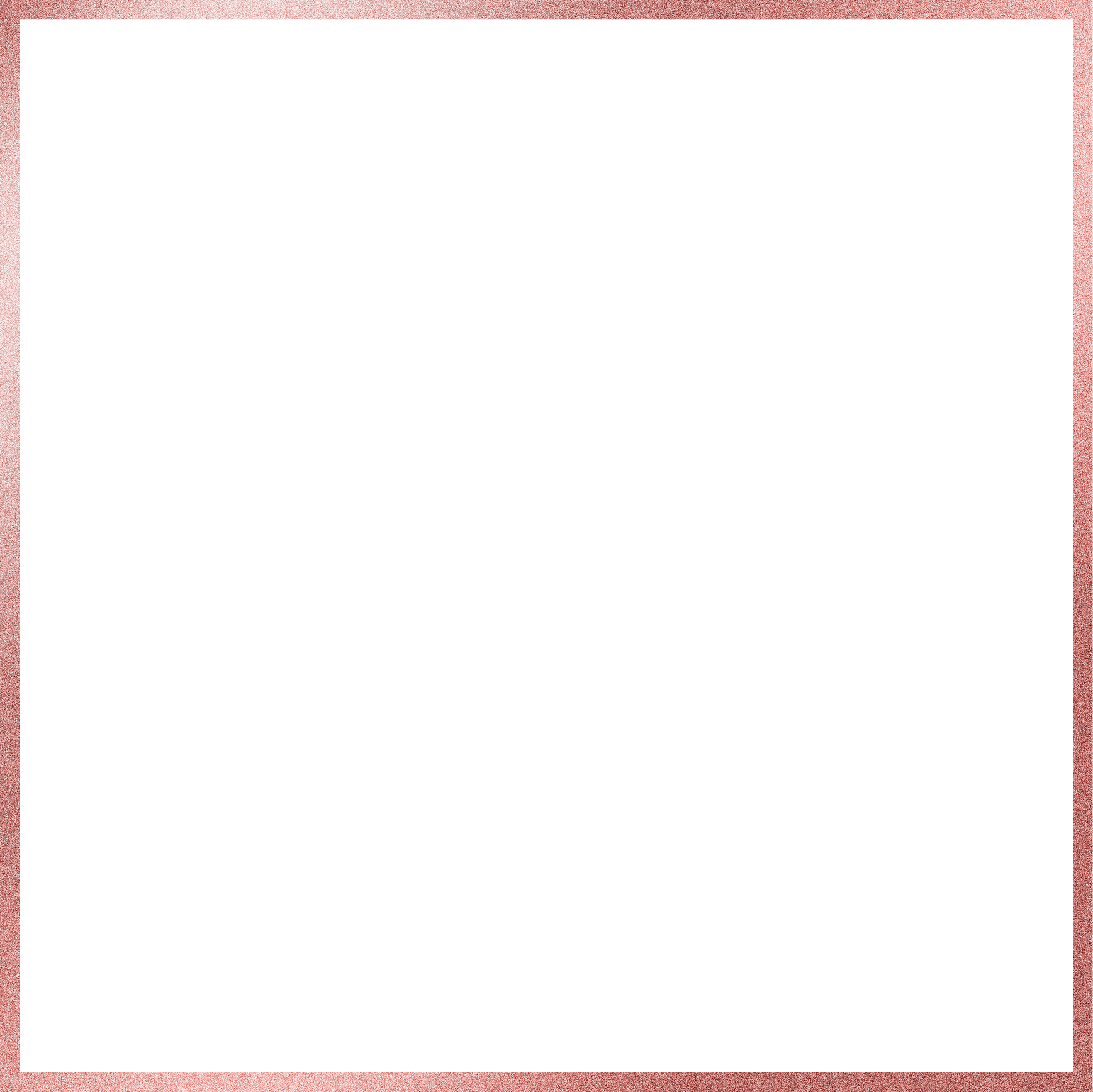 Square Rose Gold Frame