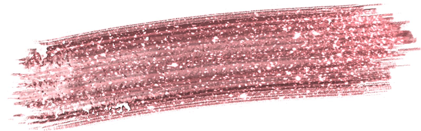 Rose gold brush stroke